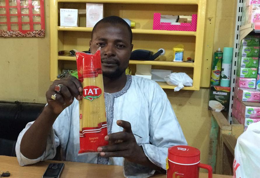 Visite du marché africain